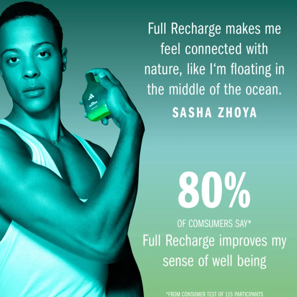 Adidas Vibes Full Recharge Eau de Parfum 30 ml