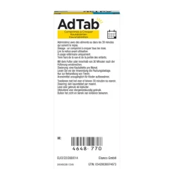 AdTab Anti Vlo en Teek Kauwtabletten Kat >2,0-8,0 kg 3 tabletten