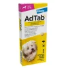 AdTab Anti Vlo en Teek Kauwtabletten Hond >2,5-5,5 kg 3 tabletten