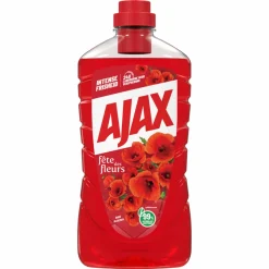 Ajax Allesreiniger Fete de Fleur Rode bloemen 1 liter