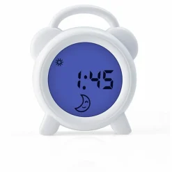 Alecto BC-100 Slaaptrainer-Nachtlamp-Wekker Wit