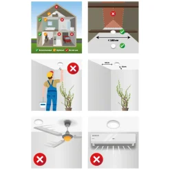 Alecto SCA-10 Rookmelder en Koolmonoxidemelder in één