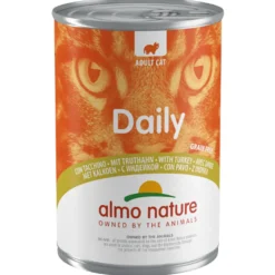 Almo Nature Daily Menu Kattenvoer Nat Blik Kalkoen 400 gr