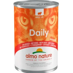Almo Nature Daily Menu Kattenvoer Nat Blik Rund 400 gr