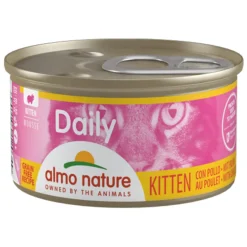Almo Nature Daily Menu Kitten Mousse Kattenvoer Nat Kip 85 gr