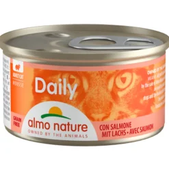 Almo Nature Daily Menu Mousse Kattenvoer Nat Zalm 85 gr