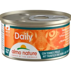 Almo Nature Daily Menu Mousse Kattenvoer Nat Tonijn & Kip 85 gr