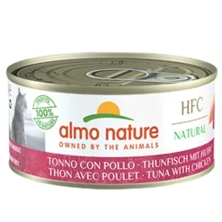 Almo Nature HFC Natural Kattenvoer Nat Blik Tonijn & Kip 150 gr