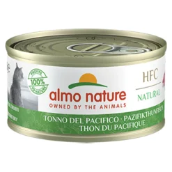 Almo Nature HFC Natural Kattenvoer Nat Blikje Pacific Tonijn 70 gr