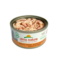 Almo Nature HFC Natural Kattenvoer Nat Blikje Kip & Tonijn 70 gr