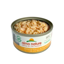 Almo Nature HFC Natural Kattenvoer Nat Blikje Kippenborst 70 gr