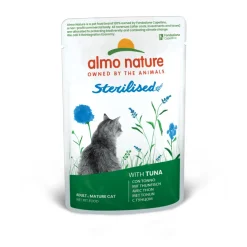 Almo Nature Sterilised Kattenvoer Nat Tonijn 70 gr