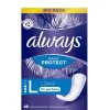 Always Daily Protect Inlegkruisjes Long 0% Perfume 48 stuks