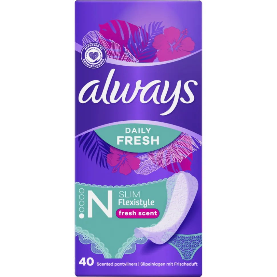 Always Inlegkruisjes Fresh Flexistyle 40 stuks