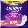 Always Inlegkruisjes Twist & Flex Normal 58 stuks