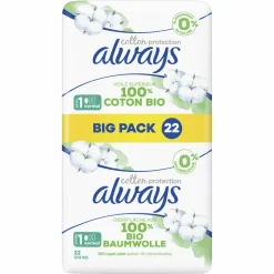Always Maandverband Bio Cotton Normal 66 stuks