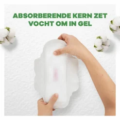 Always Maandverband Bio Cotton Night 48 stuks