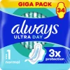 Always Maandverband Ultra Dag Normal 34 stuks