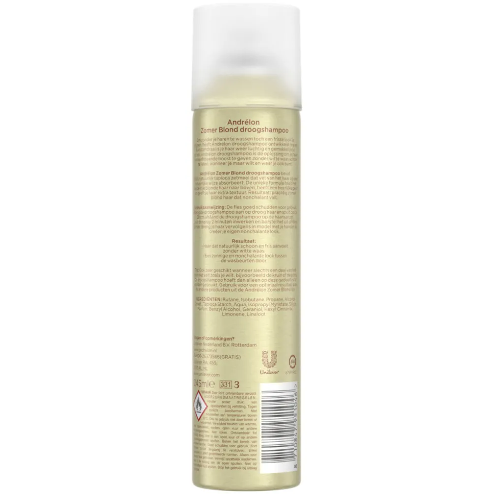 Andrélon Droogshampoo Zomer Blond 245 ml