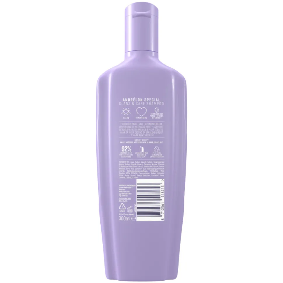 Andrélon Shampoo Glans & Care 300 ml
