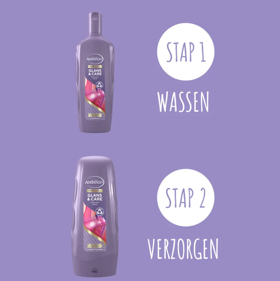 Andrélon Shampoo Glans & Care 300 ml