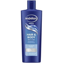 Andrélon Shampoo Hair & Body for Men 400 ml