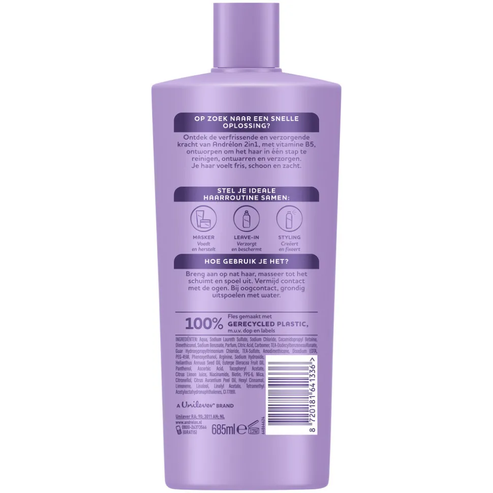 Andrélon Shampoo 2-in-1 685 ml