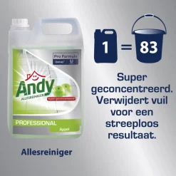 Andy Professional Allesreiniger Appel Pro Formula 5 liter