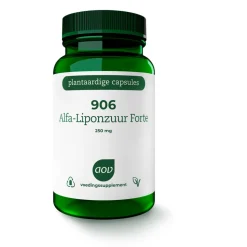 AOV 906 Alfa-liponzuur Forte 60 vegacapsules