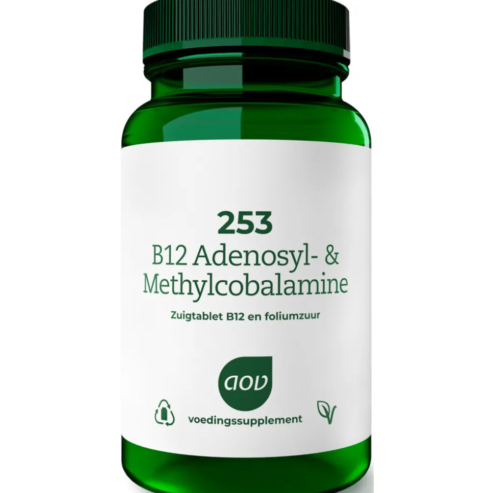 AOV 253 B12 Adenosyl- & Methylcobalamine 60 zuigtabletten