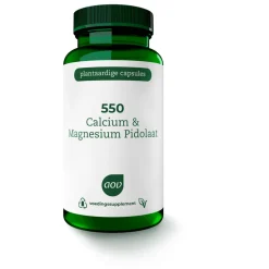 AOV 550 Calcium & Magnesium Pidolaat 90 vegacapsules