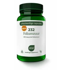 AOV 232 Foliumzuur (400 mcg) 60 capsules