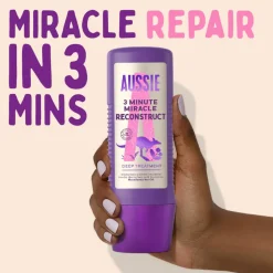 Aussie Haarmasker 3 Minute Miracle Reconstructor Intensieve Vegan Haarverzorging 225 ml