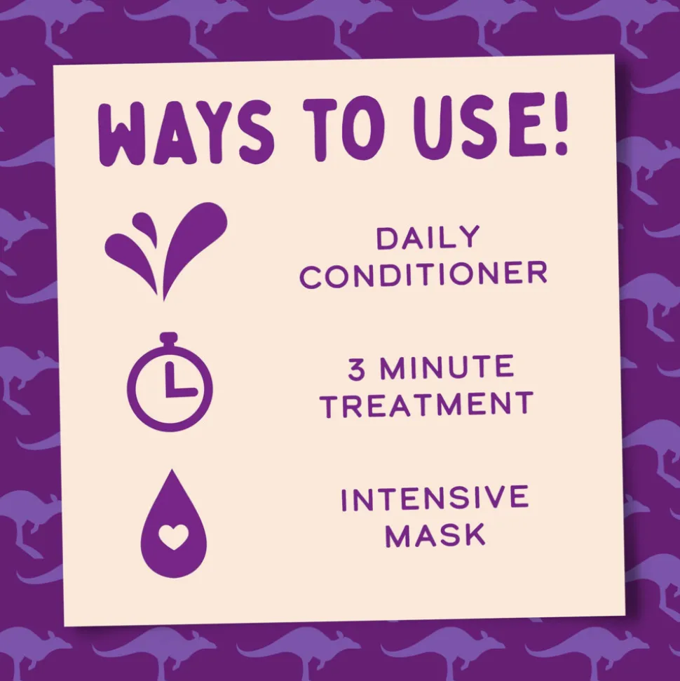 Aussie Haarmasker 3 Minute Miracle Moisture Intensieve Vegan Haarverzorging 225 ml