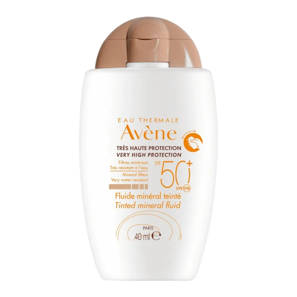 Avène Minerale Getinte Zonfluide SPF 50 40 ml