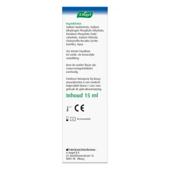 A.Vogel Cinuforce Neusspray Droog Neusslijmvlies Korstjes 15 ml