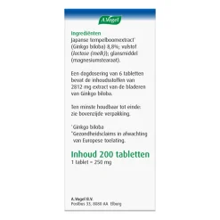 A.Vogel Geriaforce Doorbloeding 200 tabletten