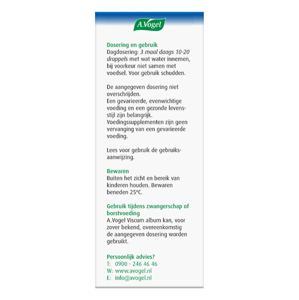 A.Vogel Viscum Album Hart en Bloedvaten 50 ml