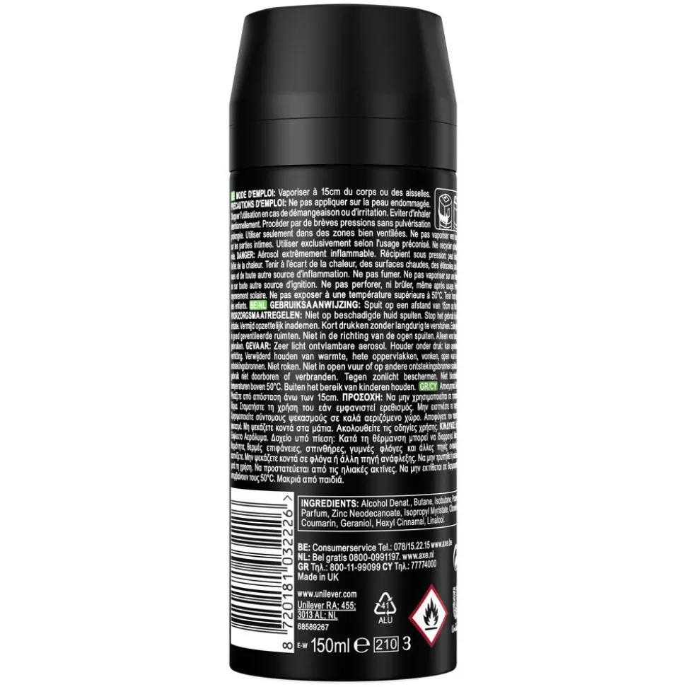Axe Deodorant Bodyspray Africa 150 ml