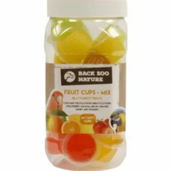 Back Zoo Nature Fruitkuipje Mix Papegaai 24 stuks
