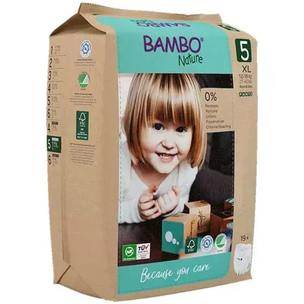 Bambo Nature Luierbroekjes Maat 5 (11-17 kg) 19 stuks