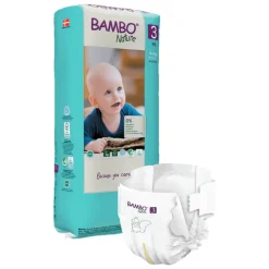 Bambo Nature Luiers Maat 3 (4-8 kg) 52 stuks