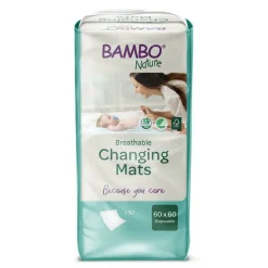 Bambo Nature Verschoonmatjes 60x60 cm 10 stuks