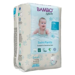 Bambo Nature Zwemluierbroekjes Small 7-12 kg 12 stuks