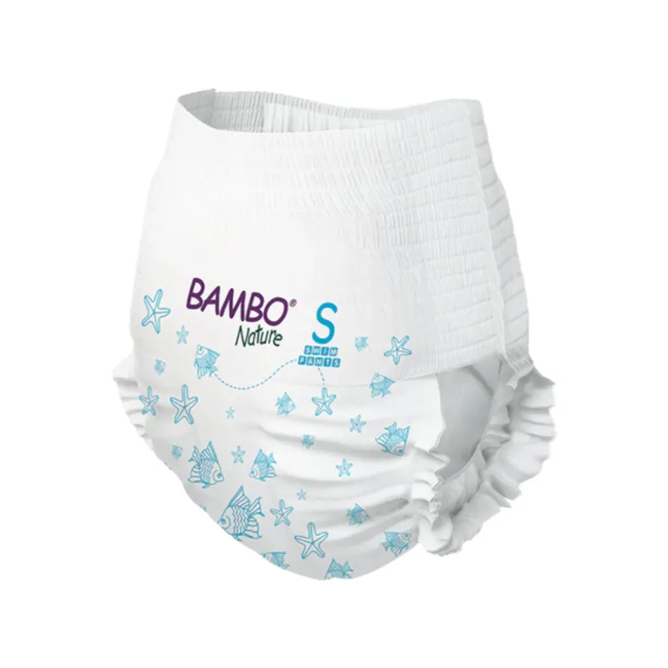 Bambo Nature Zwemluierbroekjes Small 7-12 kg 12 stuks
