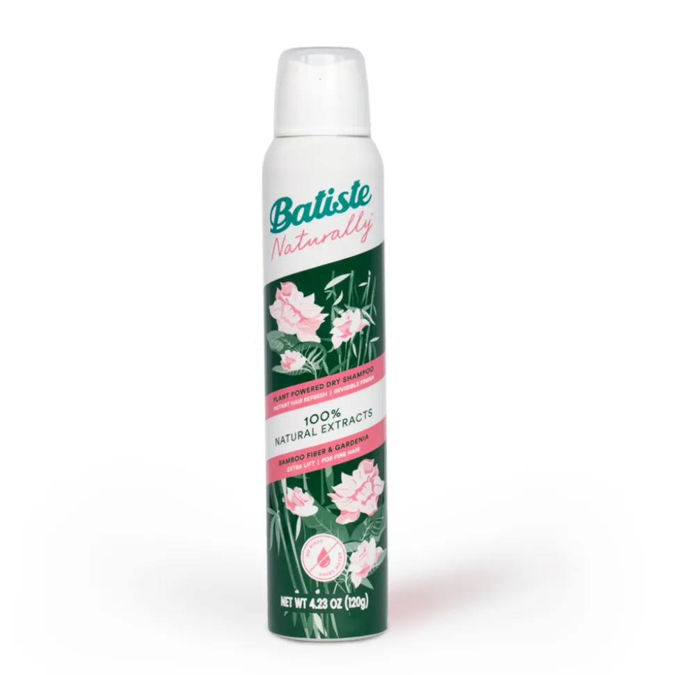 Batiste Naturally Droogshampoo Bamboo Fibre & Gardenia 200 ml
