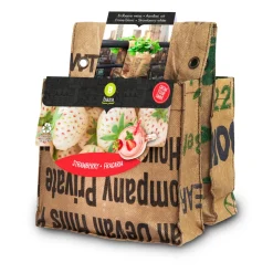 Baza Urban Garden Balkontuin Aardbei Wit & Rood