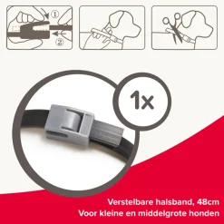 Beaphar Canishield Anti Vlooien en Tekenband Hond S - M 48 cm