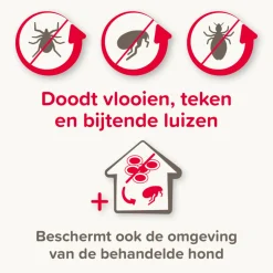 Beaphar Combotec Anti Teken- en Vlooiendruppels Hond 2-10 kg 2 pipetten