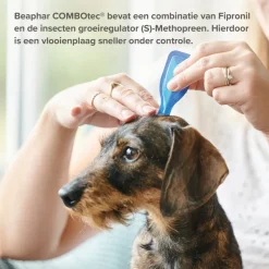 Beaphar Combotec Anti Vlooien en Teken Druppels Hond 10-20 kg 2 pipetten
